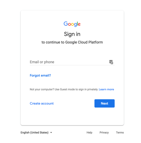 google-console